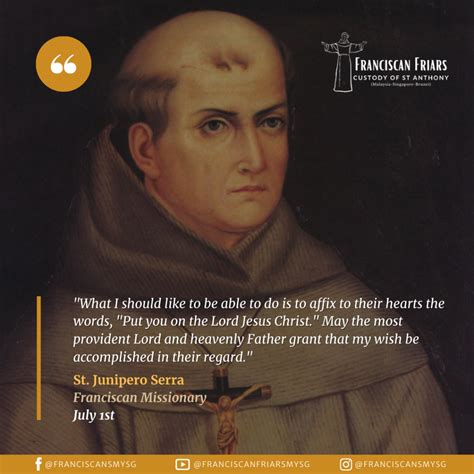 Saint Junipero Serra Franciscan Friars Custody Of St