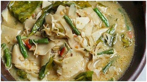 Resep Memasak Sayur Rebung Santan Hidangan Yang Menggugah Selera