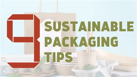 Sustainable Packaging Tips Nmra