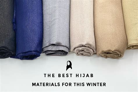 The Best Hijab Material For This Winter Poshnluxe