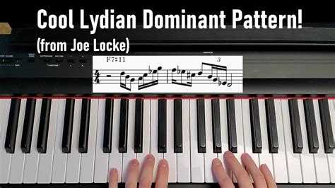 Lessons With Eric 7 Lydian Dominant Pattern YouTube