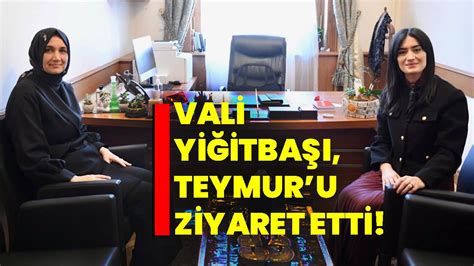 Vali Yi Itba Teymuru Ziyaret Etti Afyon Haber Odak Gazetesi Son