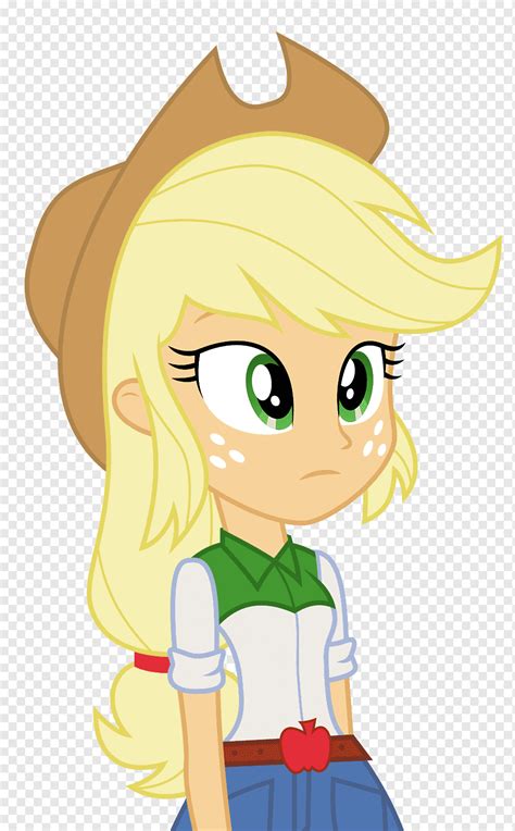 Applejack My Little Pony Equestria Girls Art Illustration Applejack