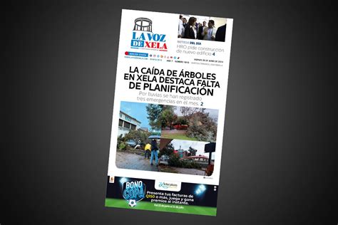 Lee El Diario Digital Del Viernes De Junio La Voz De Xela