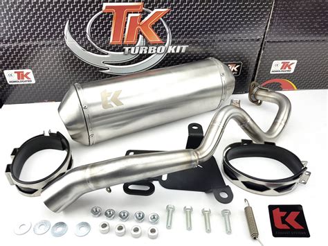 Turbokit Gmax Edelstahl Sport Auspuff Yamaha N Max Nmax I Ab T