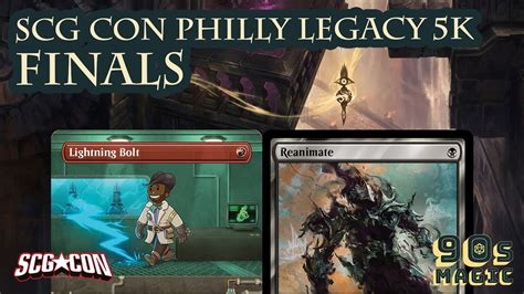 SCG Con Philly 5000 Legacy Finals Dimir Reanimator Vs Grixis Delver