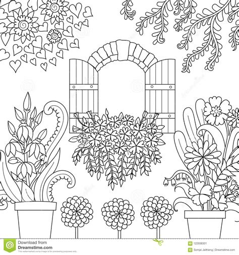 Desenhos De Jardim Para Colorir Atividades Educativas