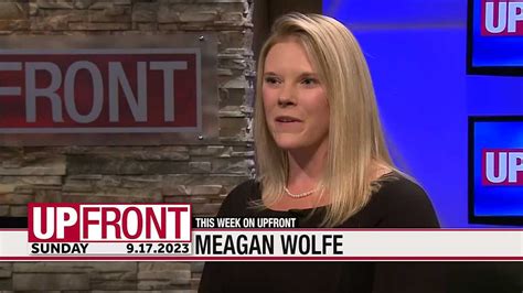 UPFRONT: Meagan Wolfe