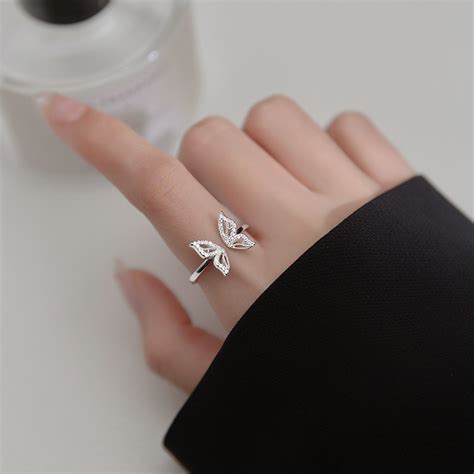 Bijoux Tendance Bague Fille Ado En Or Ou Argent Zircon