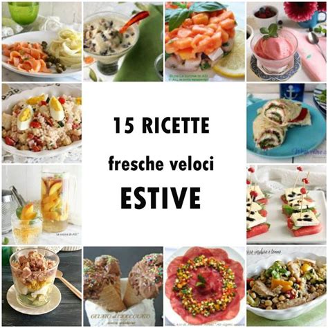 Ricette Fresche Veloci Estive E Facili La Cucina Di Asi Ricette