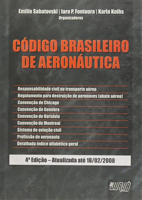 C Digo Brasileiro De Aeron Utica Amazon Br