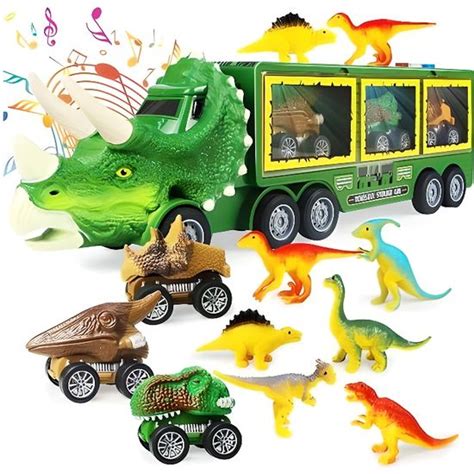 Camion De Transport De Dinosaures Ayuqi Jouet Pour Enfants De