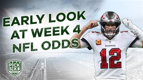 NFL Week 4 EARLY Look At The Lines Picks Predictions And Betting