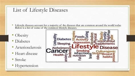 Lifestyle Diseases Examples Lifestyle Diseases Are Defined As Diseases ...