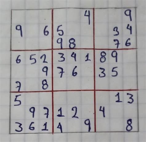 Ayuda Por Favor Es Para Hoy Resuelve El Siguiente Sudoku