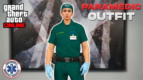 Easy How To Get Paramedic Outfit In Gta Online Ps Xbox One Youtube