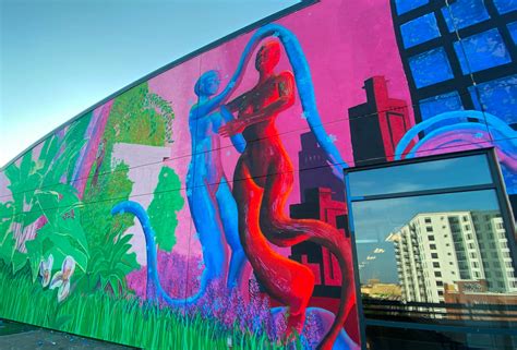 Urban Heat Island Mural Sirena Pearls Art