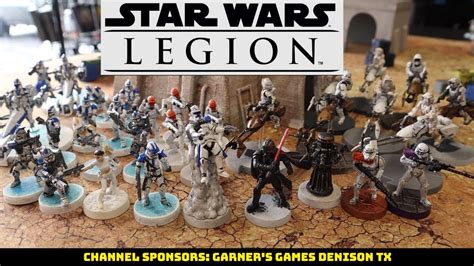 Star Wars Legion Battle Report Episode 31 Republic Rex And Padme VS