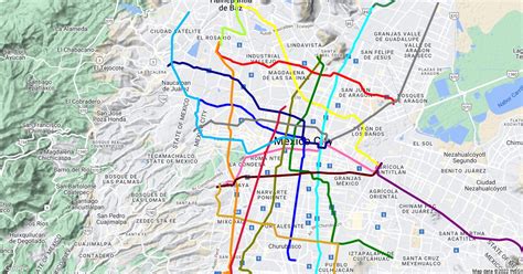 Plan Maestro Del Metro Scribble Maps