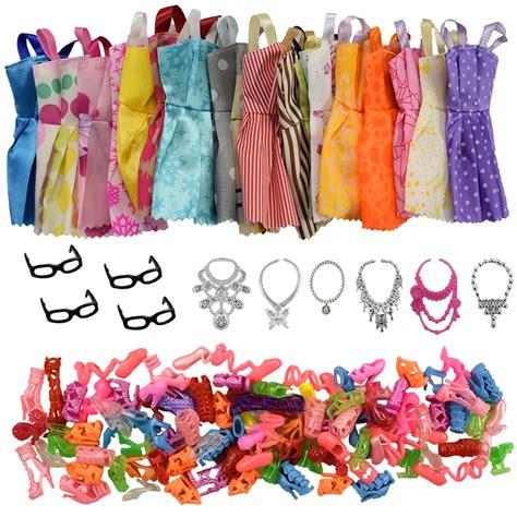 Aliexpress.com : Buy 30 Item/Set Doll Accessories=10 Pcs Mixed Doll ...