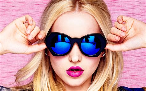 Download Wallpapers Dove Cameron 4k Sunglasses Portrait Hollywood