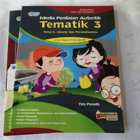 Jual Media Penilaian Autentik Tematik Sd Kelas Tema Shopee Indonesia