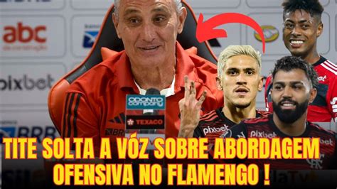 Tite Revela Segredos da Tática Ofensiva do Flamengo e Causa Polêmica