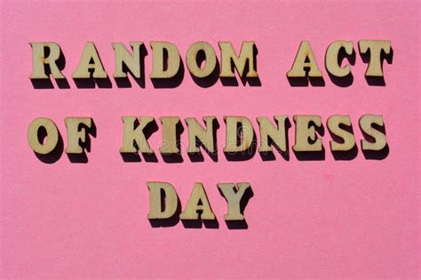 Random Act Of Kindness Day Ideas Instagram Post Stock Illustration