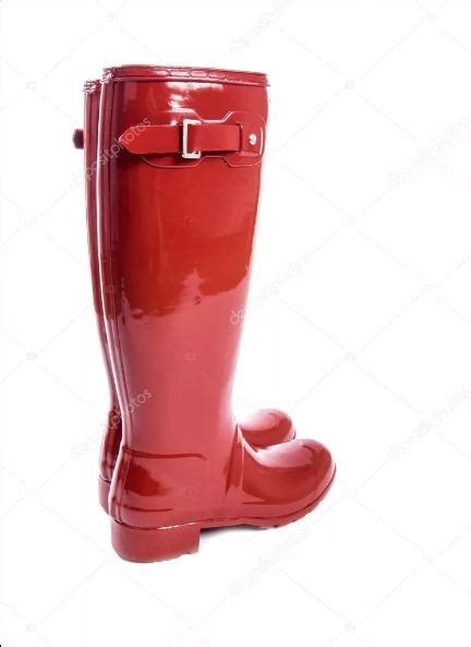 Venta Botas De Hule Rojas En Stock