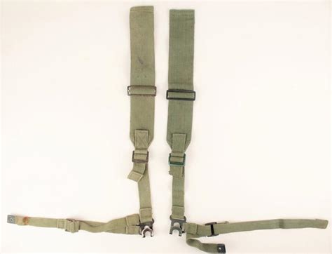 CS Militaria British 44 Pattern Left Right Smallpack Braces 1945