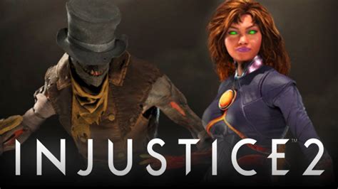 Injustice 2 New Starfire Scarecrow Epic Gear Sets Revealed