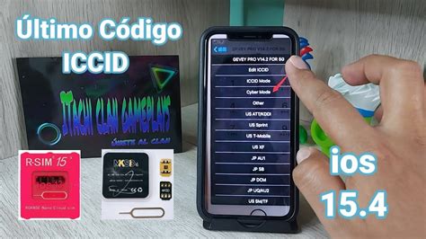 R Sim Liberacion De Iphone Ios Ltimo Iccid De Marzo Del
