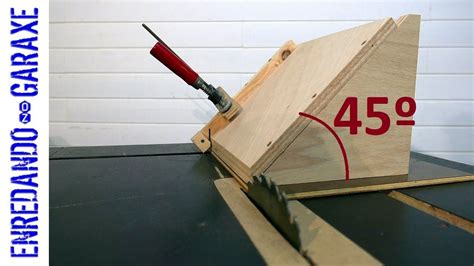 How To Make A Jig To Crosscut At An Angle First Prototype Diy Table