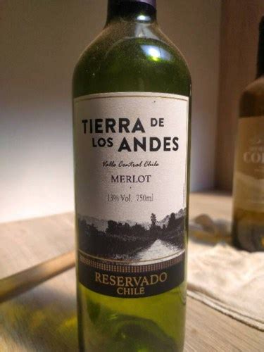 Reservado Tierra De Los Andes Merlot Vivino United Kingdom