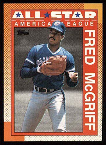 Topps All Star Fred Mcgriff Toronto Blue Jay