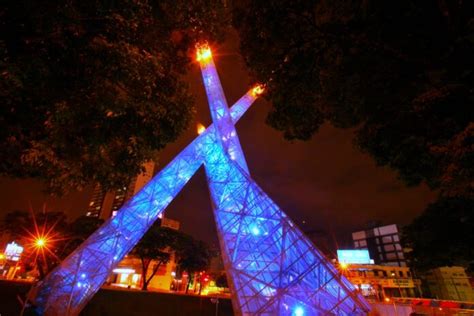 Prefeitura Ilumina Viaduto Latif Sebba Em Homenagem Ao Dia De