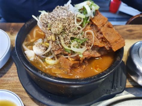 인천인하대맛집 인하대 후문 24시간 해장국 맛집 청진동 해장국 위치 메뉴 가격 영업시간 네이버 블로그