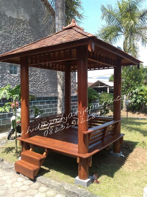 Gazebo Kayu Kelapa Jepara Harga Langsung Pengrajin Toko Mebel Online