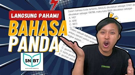 BAHAS KONSEP DAN SOAL BAHASA PANDA Tipe Soal PPU Yang Pasti Muncul