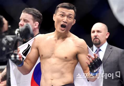 Ufc 정찬성의 트위스터 최고의 서브미션 승리 중 하나 네이트 스포츠