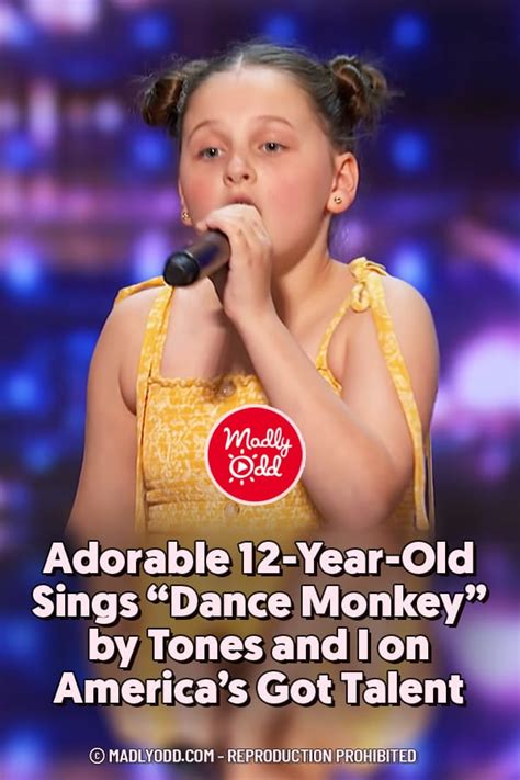 Adorable Year Old Sings Dance Monkey By Tones And I On Americas