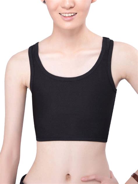 Les Mask Tomboy Lesbian Breathable Chest Binder Short Corset Vest