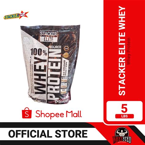 Stacker Whey Elite Lbs Shopee Philippines