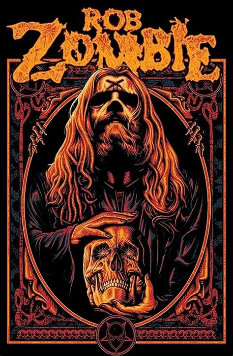 Rob Zombie Best Logo Digital Art By Leonard Pabin