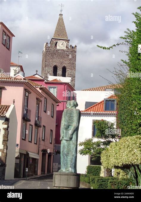 Architectural Close Up Abstracts In The Old Town Of Funchal Madeira