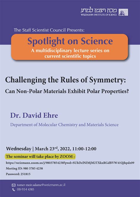 Challenging the Rules of Symmetry: Can Non-Polar Materials Exhibit Polar Properties? | Staff
