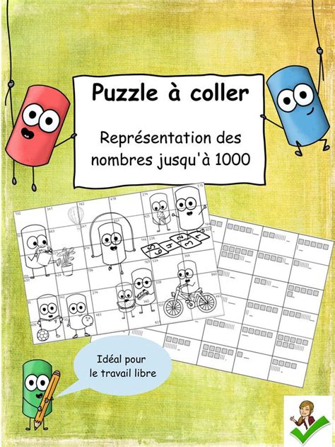 Représentation des nombres jusqu à 1000 Puzzle Ressource pédagogique