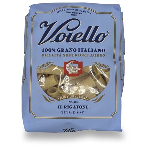 VOIELLO PASTA DI SEMOLA RIGATONI N 124 500 GR Paradiso Italiano