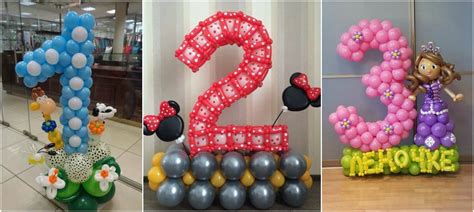 Vídeo tutorial aprende cómo hacer números decorativos con globos