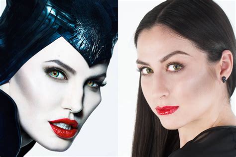 Maleficent Angelina Jolie Makeup Tutorial - Bios Pics